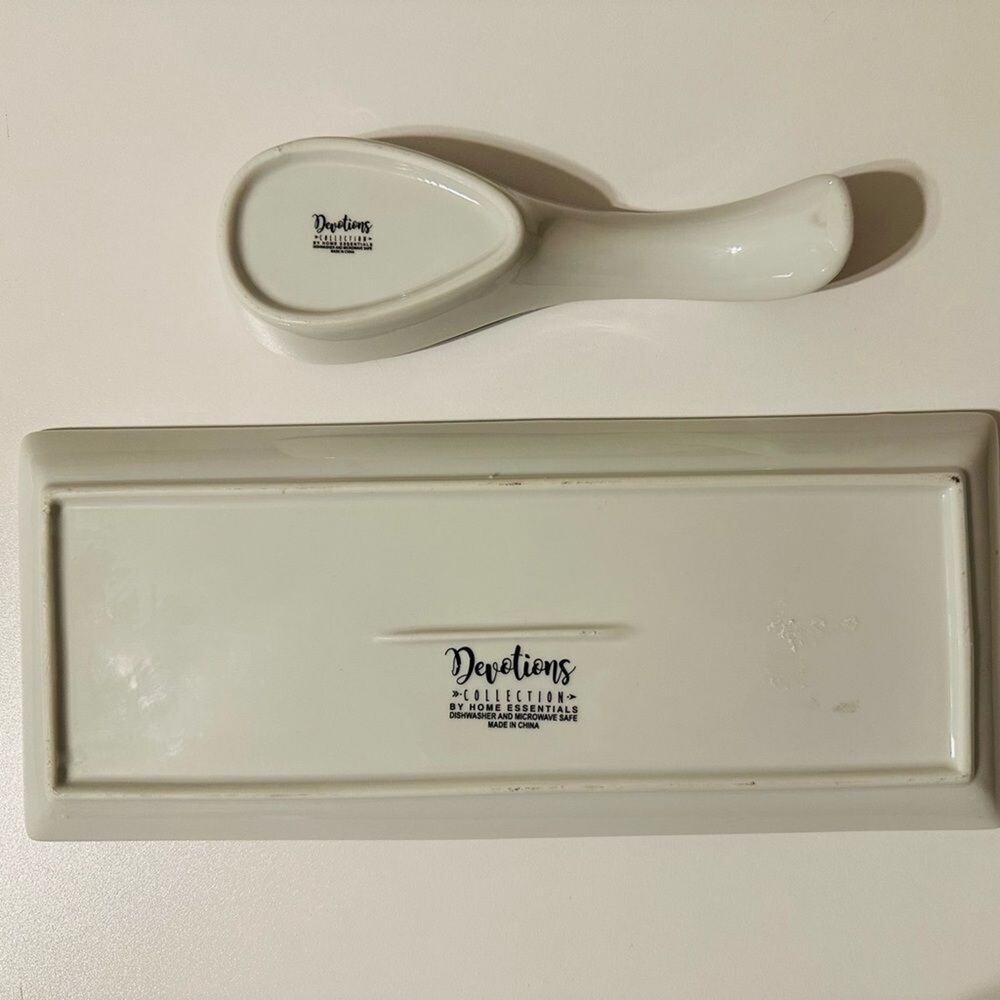 Devotions Collection by Home Essentials Spoon Rest and tray - Picture 2 of 5